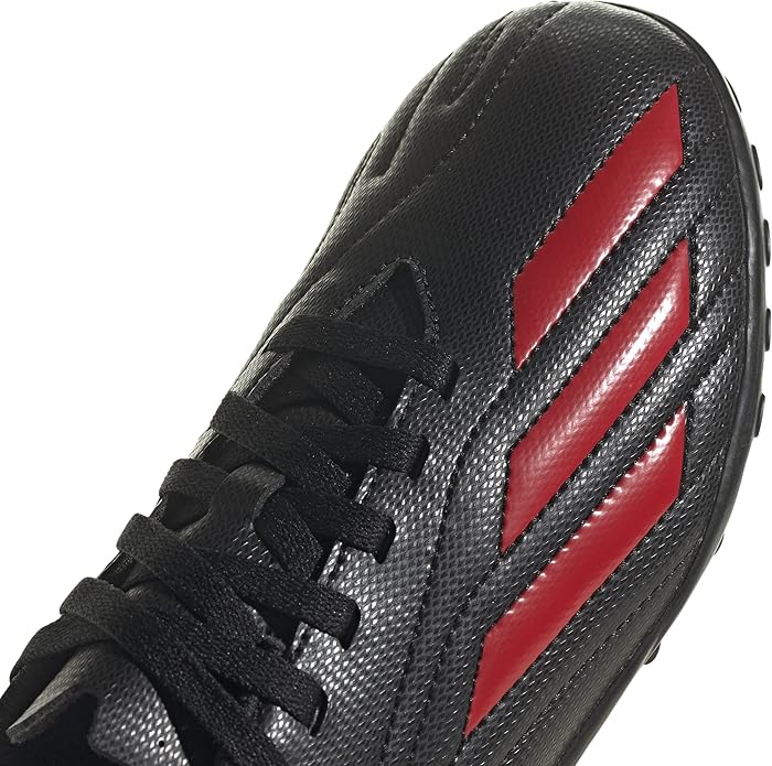 FOOTBALL SHOES BLACK AND RED