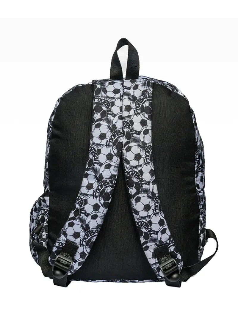 Football Black and white Junior Backpack