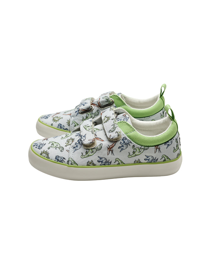 Blue & Pink Waves Slip-on Espadrilles