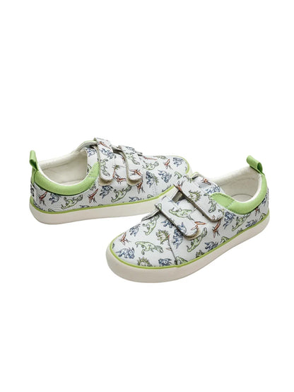 Blue & Pink Waves Slip-on Espadrilles