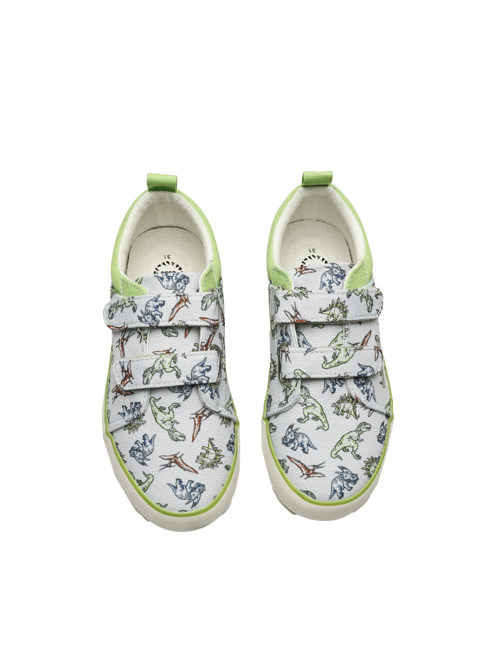 Blue & Pink Waves Slip-on Espadrilles