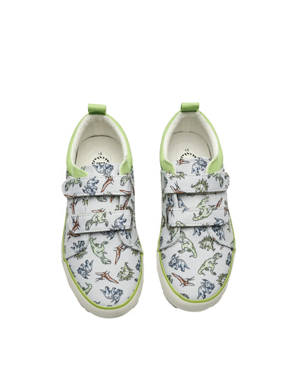 Blue & Pink Waves Slip-on Espadrilles