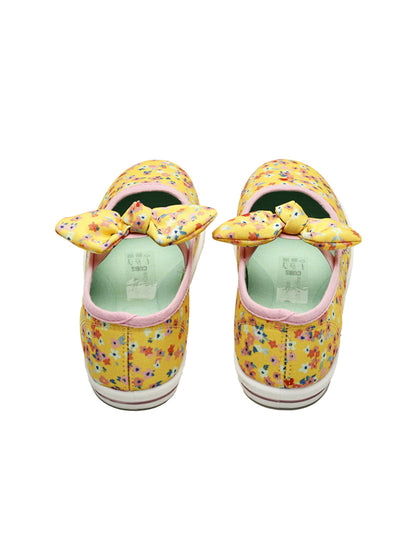 Flowers Front Bow Ballerina
