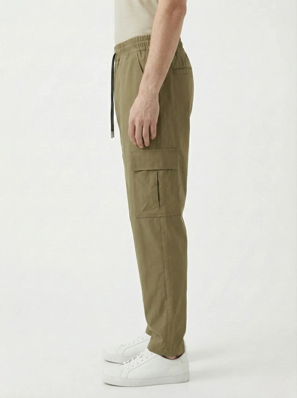 LIGHT OLIVE RELAXED CARGO PANT W25N