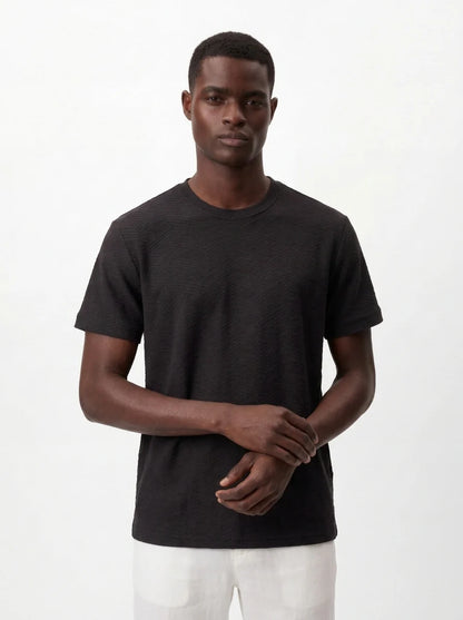 ROSE MONOGRAM JACQUARD SLIM-FIT T-SHIRT S26N