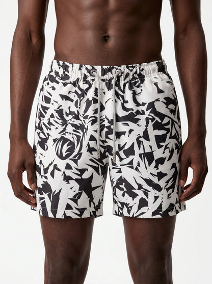MONO CHAOS ABSTRACT SWIM TRUNK S26N