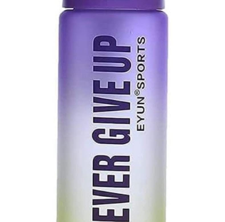 Water Bottle “NEVER GIVE UP”