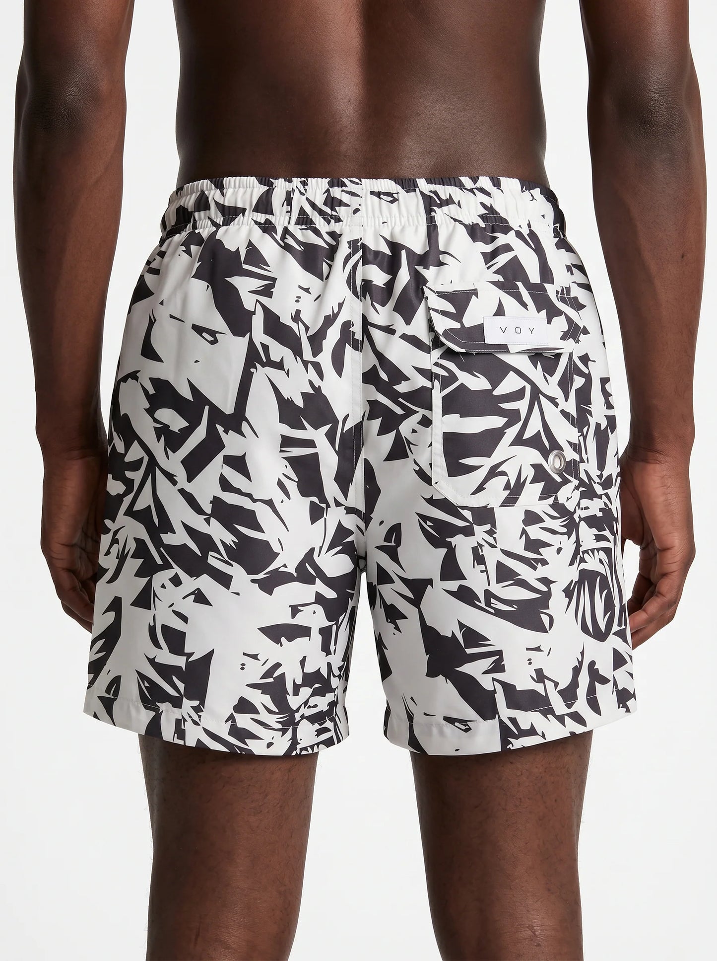 MONO CHAOS ABSTRACT SWIM TRUNK S26N