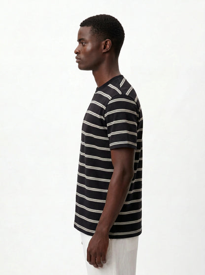 STRIPED CREWNECK SLIM-FIT T-SHIRT S26N