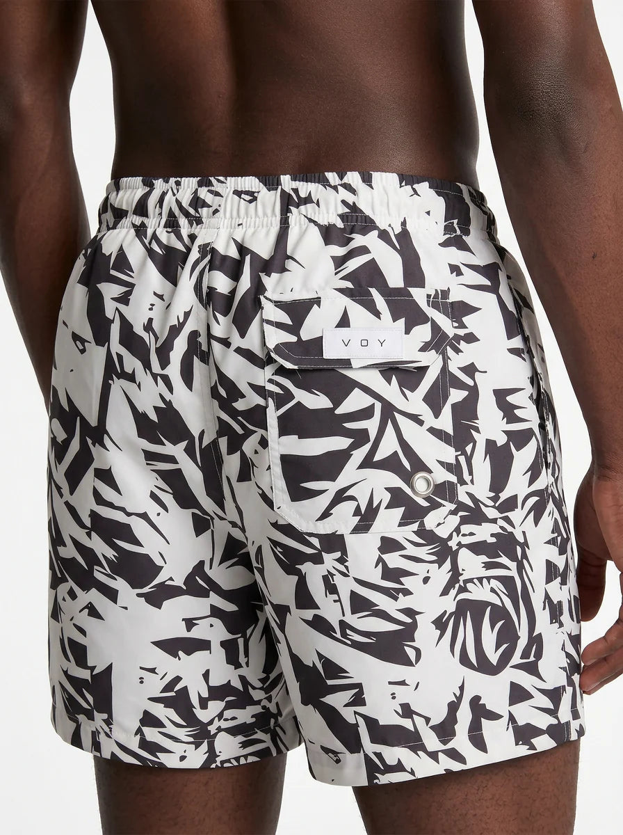 MONO CHAOS ABSTRACT SWIM TRUNK S26N