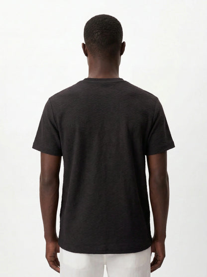 ROSE MONOGRAM JACQUARD SLIM-FIT T-SHIRT S26N
