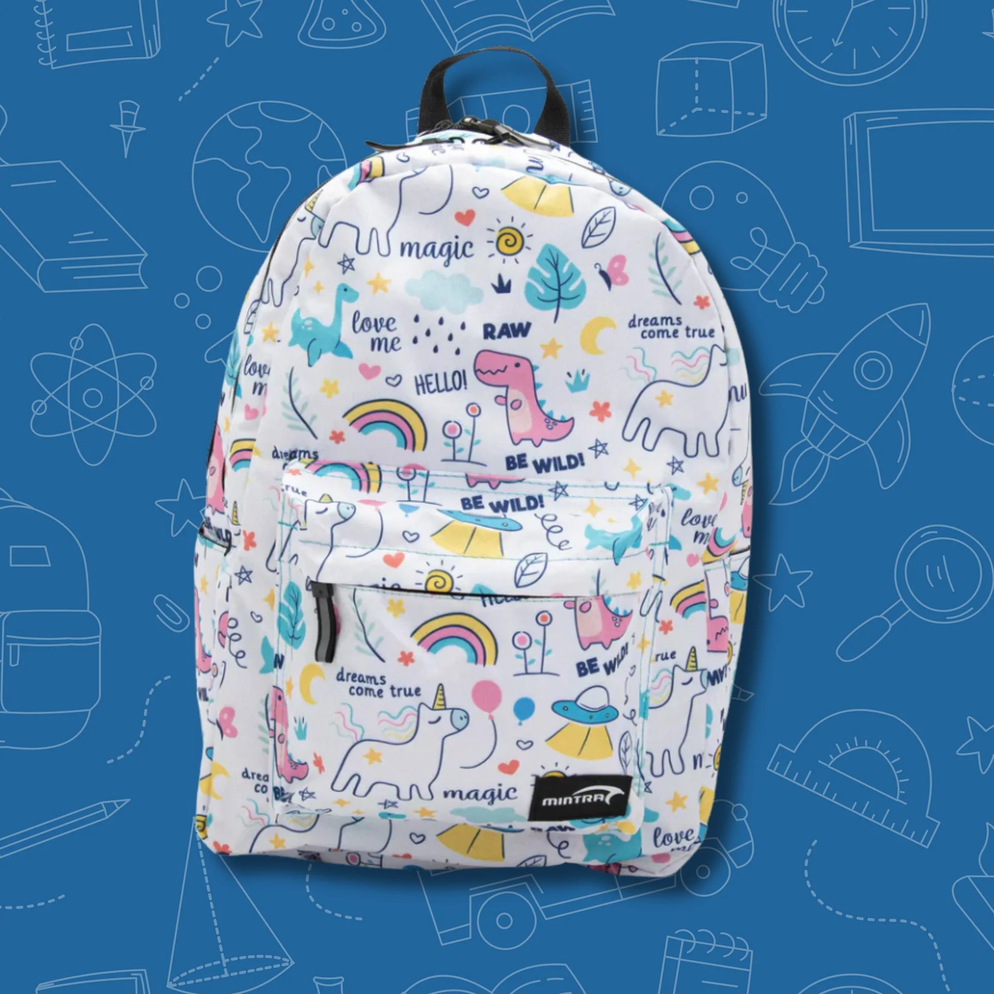 Animal Prints Daypack with 2 pockets 24L (Includes Laptop Compartment)