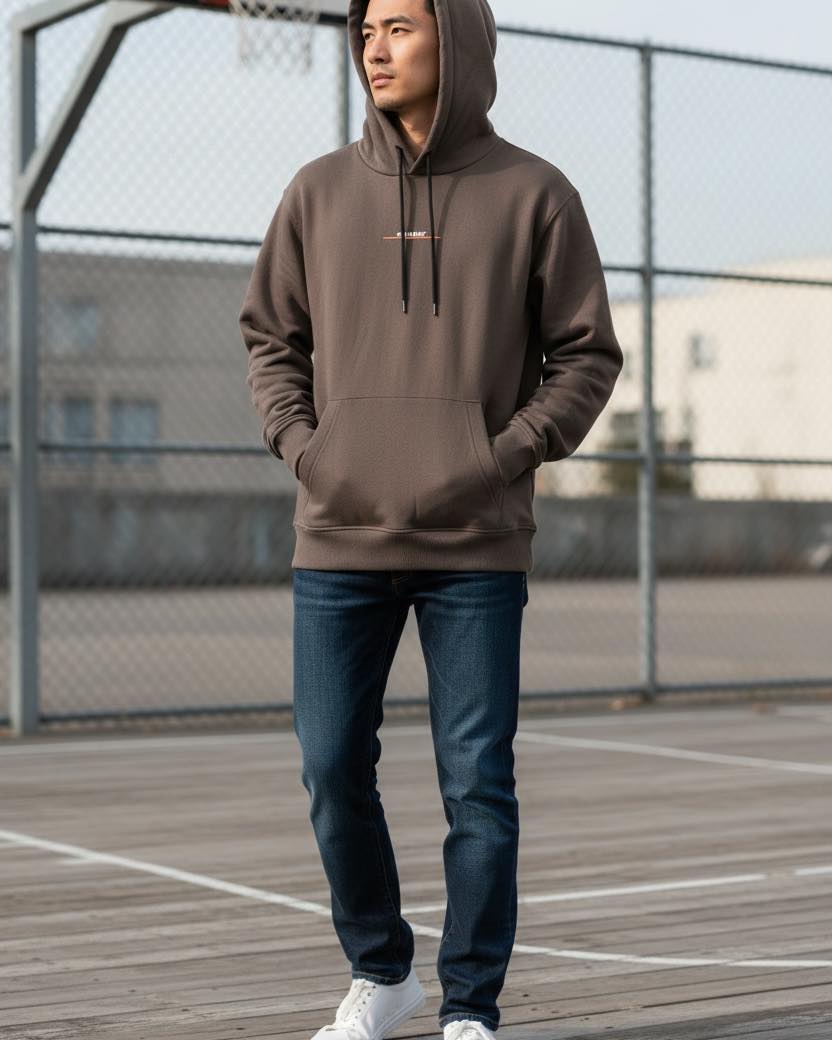 Voy Hoodie - Brown