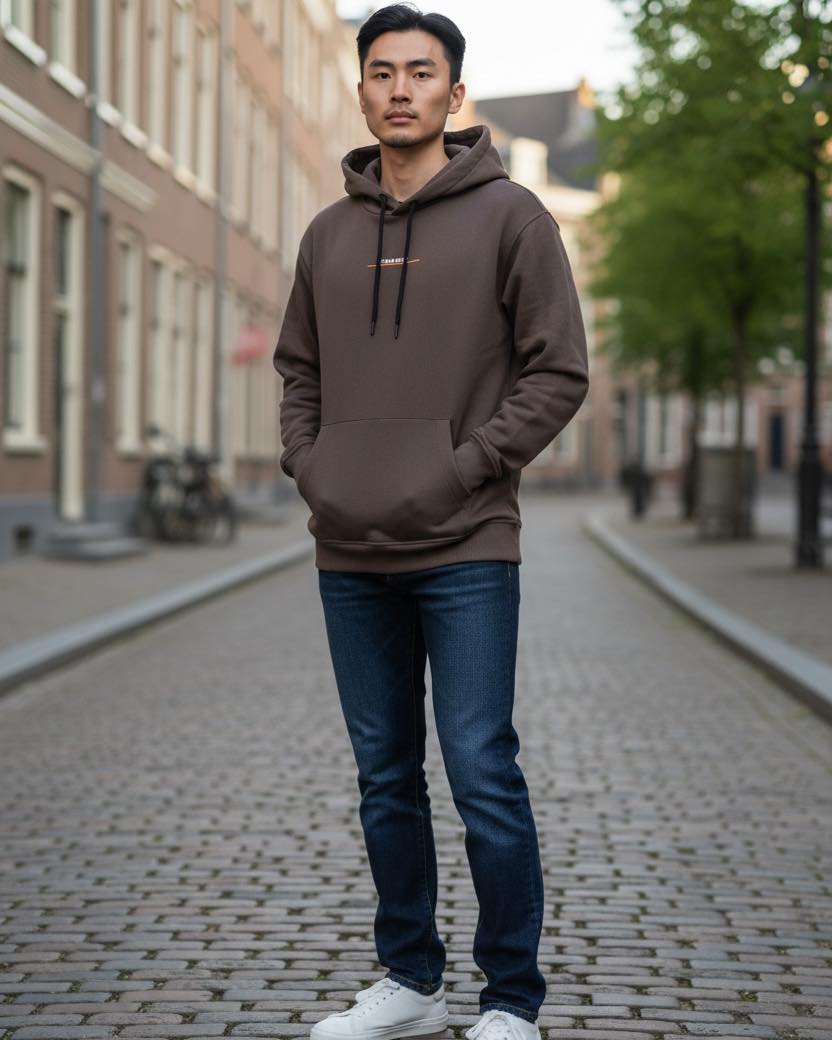 Voy Hoodie - Brown