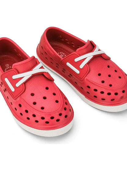 Light Green Junior Jack Slip On Fake Laces Sneaker