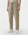 SAND BEIGE RELAXED CARGO PANT W25N