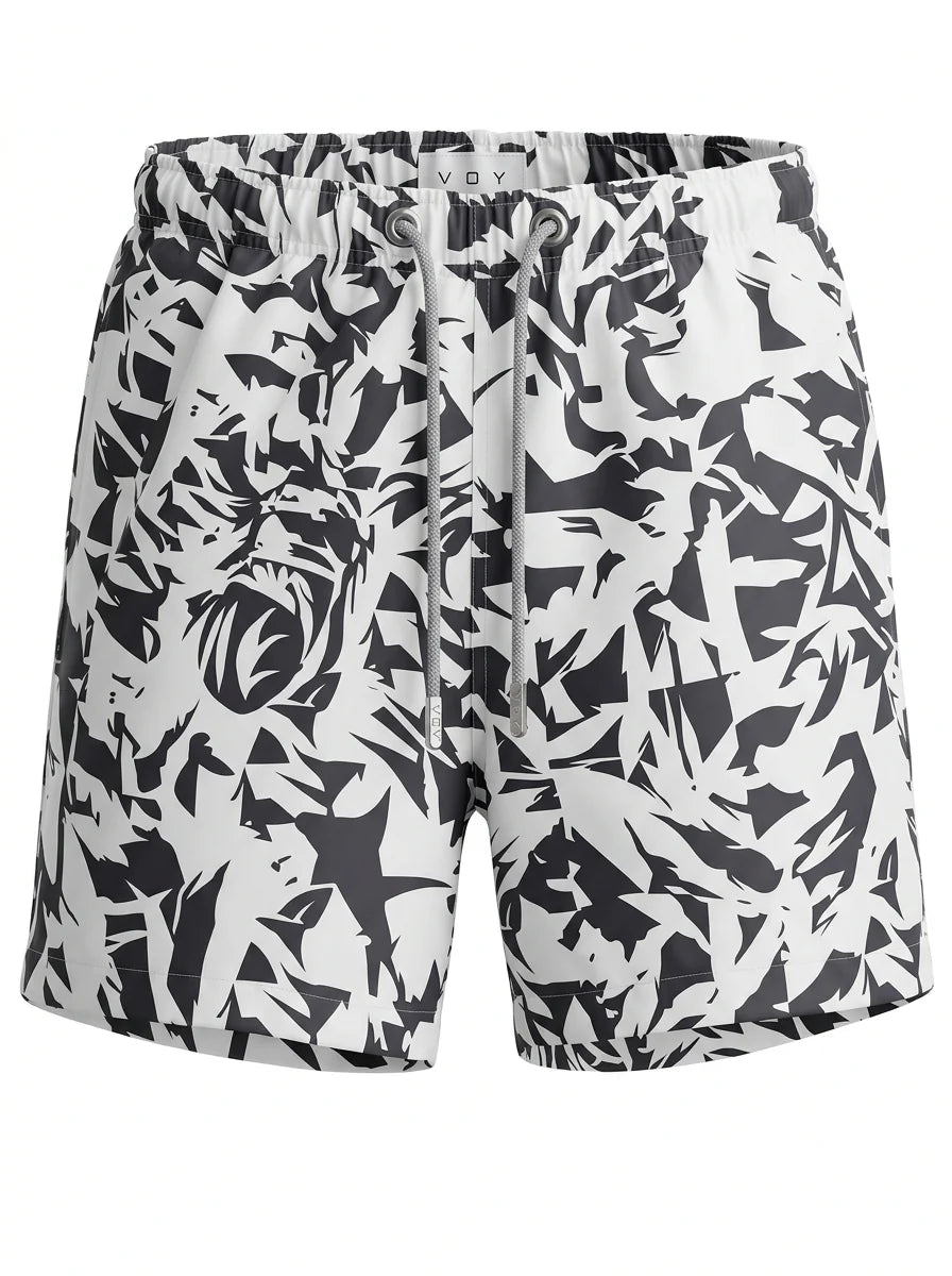 MONO CHAOS ABSTRACT SWIM TRUNK S26N