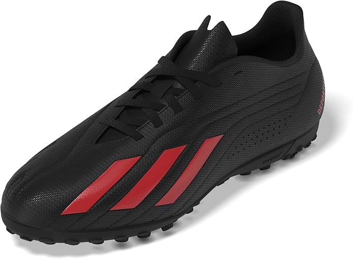 FOOTBALL SHOES  BLACK AND RED