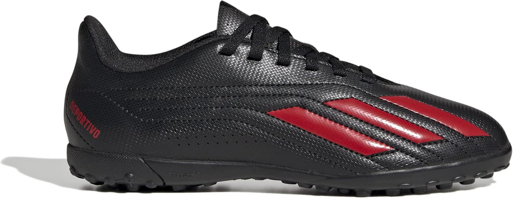 FOOTBALL SHOES  BLACK AND RED
