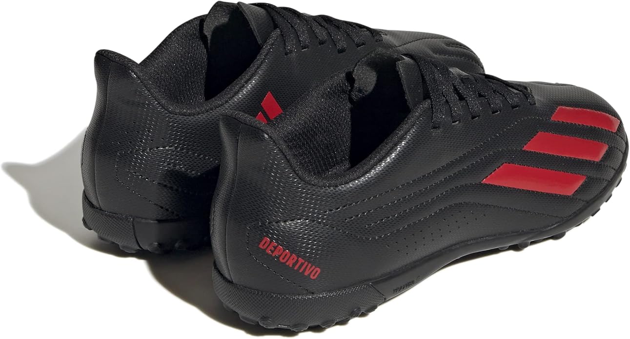 FOOTBALL SHOES  BLACK AND RED