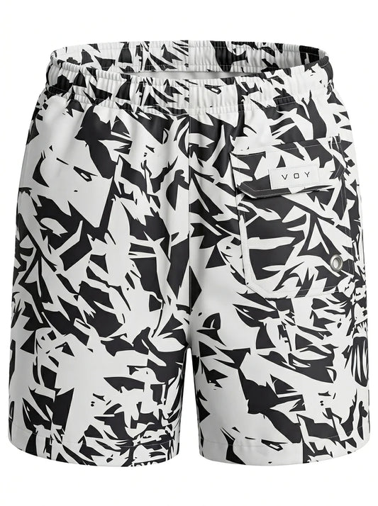MONO CHAOS ABSTRACT SWIM TRUNK S26N