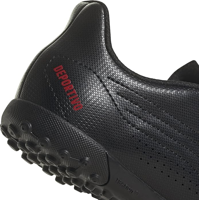 FOOTBALL SHOES  BLACK AND RED