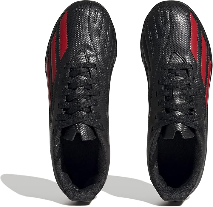 FOOTBALL SHOES  BLACK AND RED