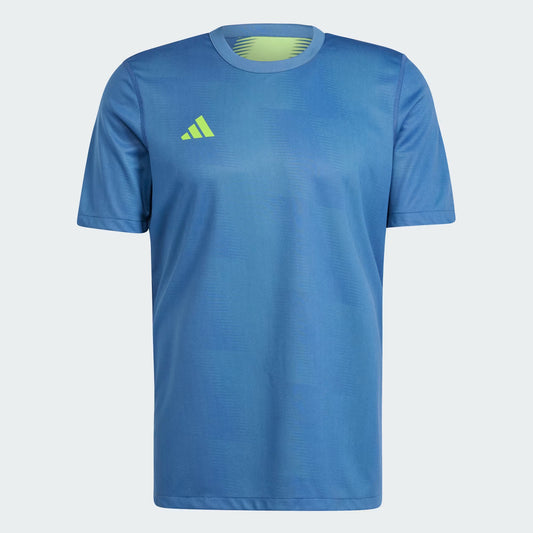 DOUBLE FACE T-SHIRT  BLUE