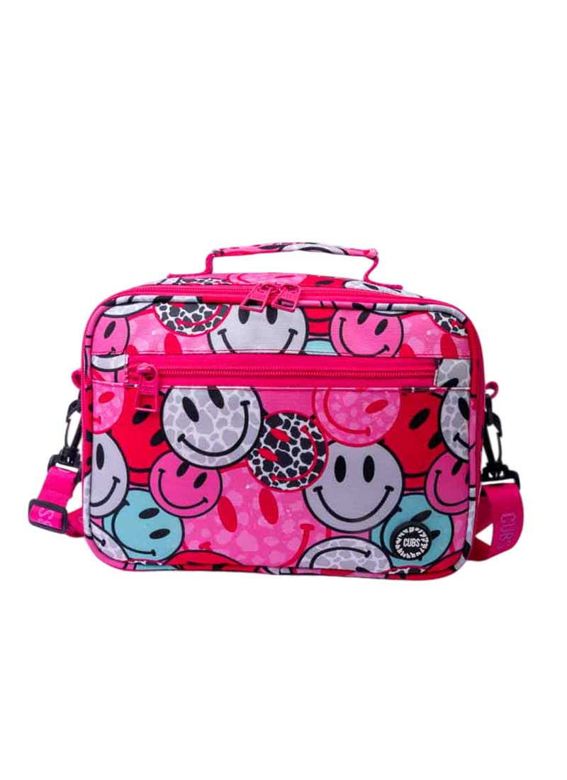 smiley faces Lunch Bag