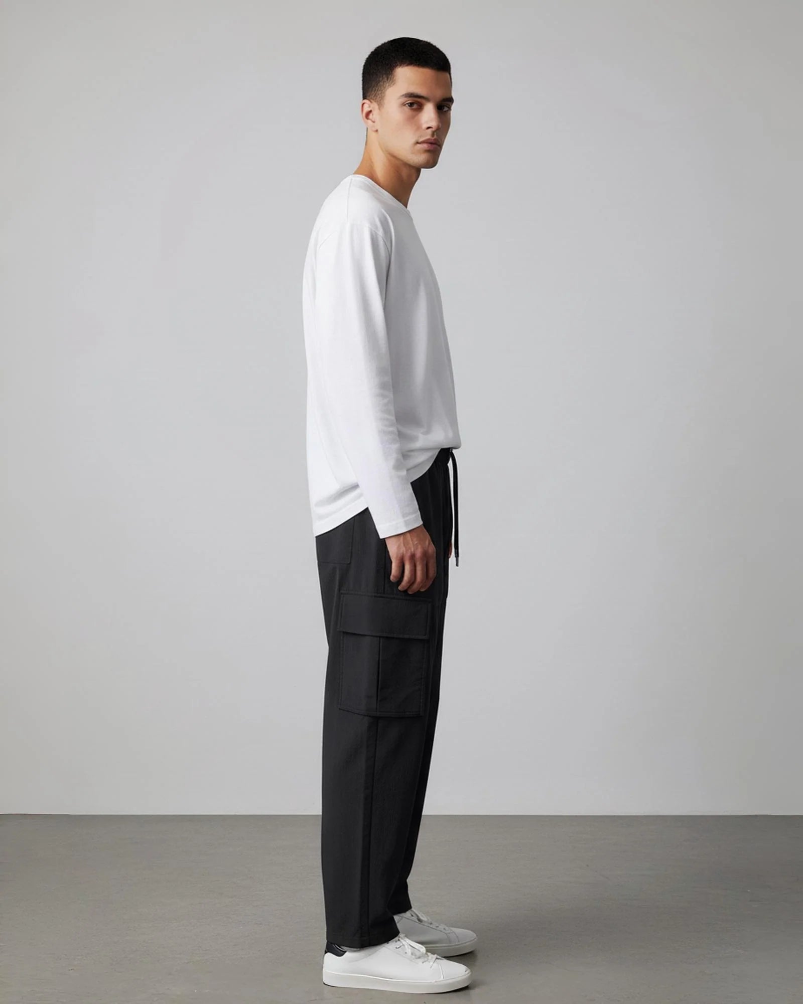 NOIR NORD RELAXED CARGO PANT W25N