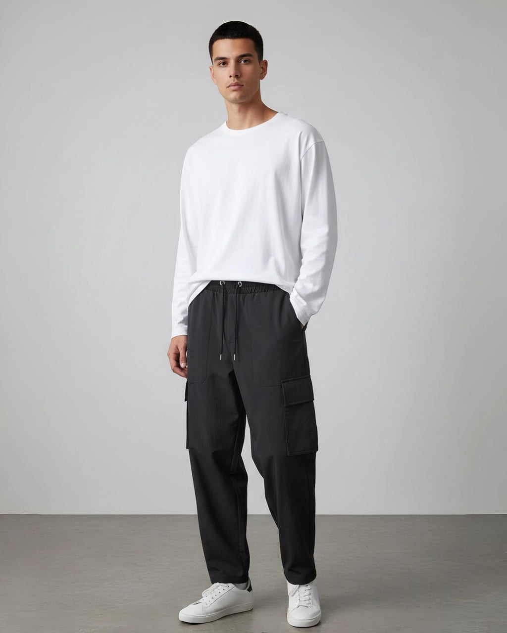 NOIR NORD RELAXED CARGO PANT W25N