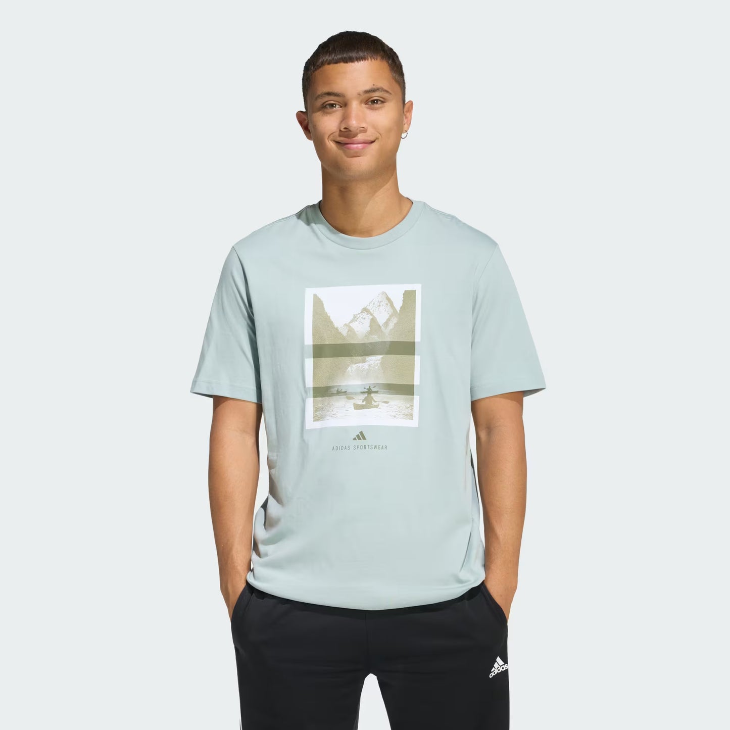 OUTDOOR KAYAKING GRAPHIC T-SHIRT