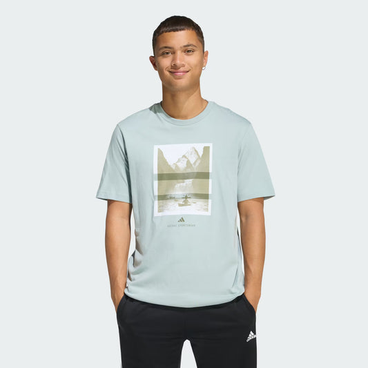 OUTDOOR KAYAKING GRAPHIC T-SHIRT
