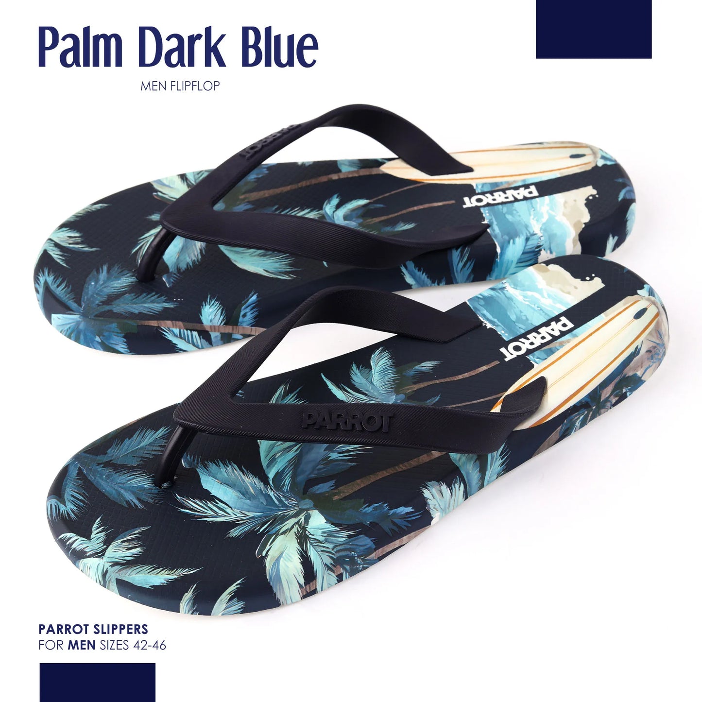 Palm Dark Blue