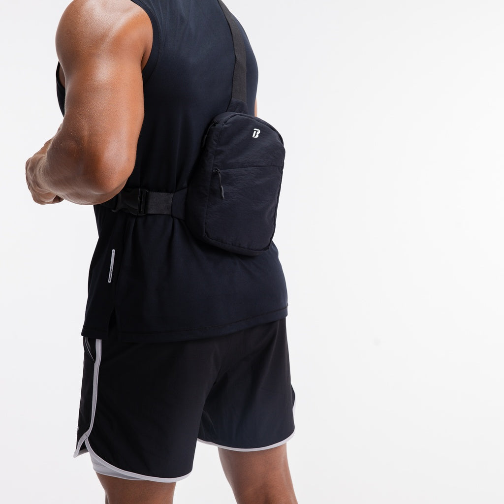 Unisex STRIVE cross bag #194 - BLACK