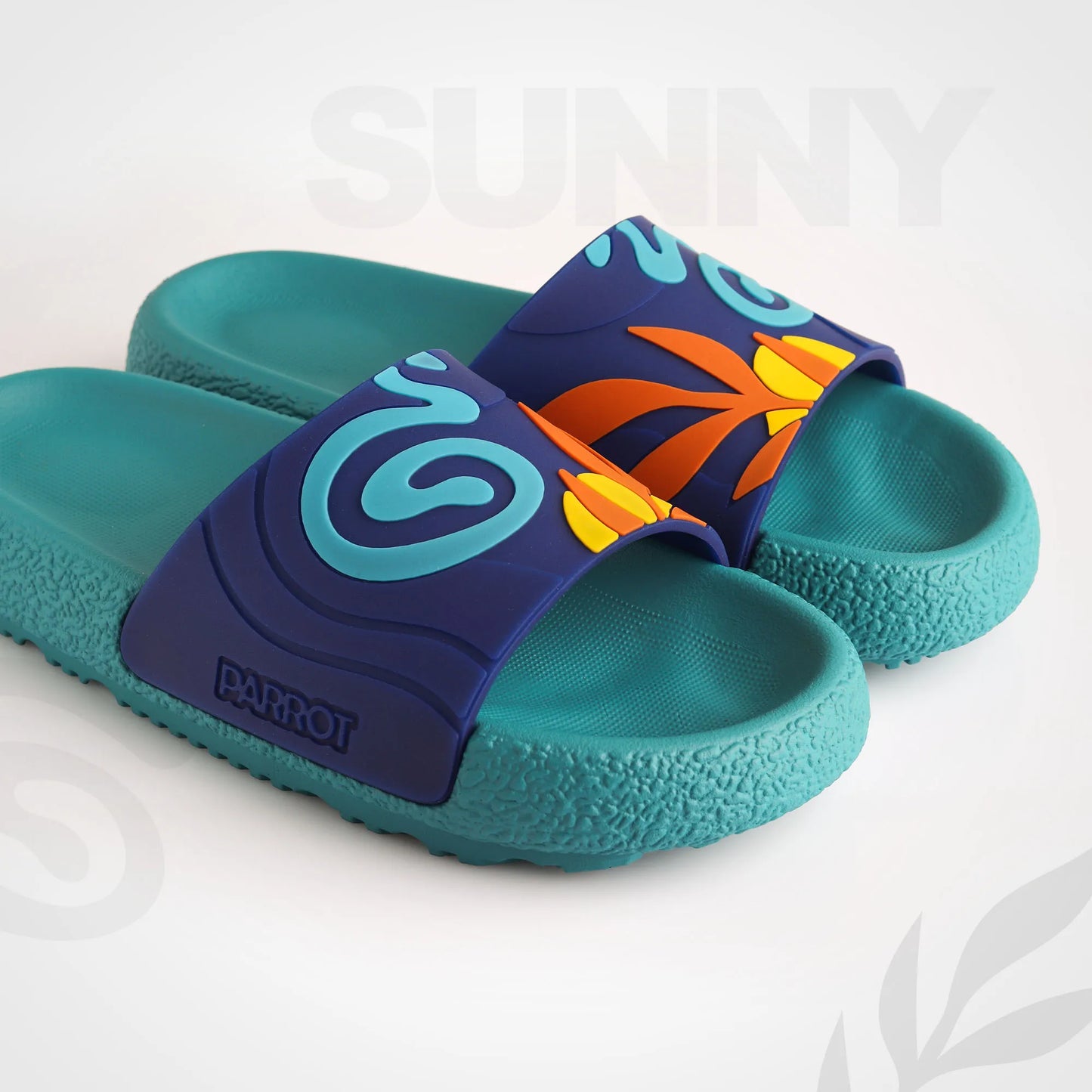 Sunny Blue Slipper