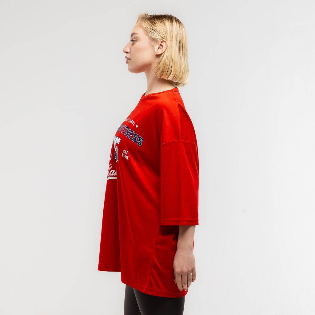 Unisex-Prime Oversize T-shirt #143 - RED