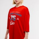 Unisex-Prime Oversize T-shirt #143 - RED