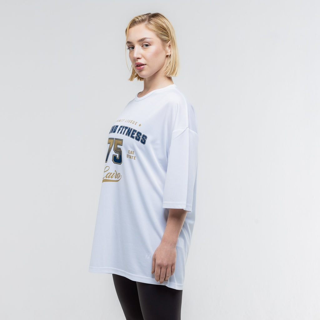 Unisex-Prime Oversize T-shirt #143 - WHITE