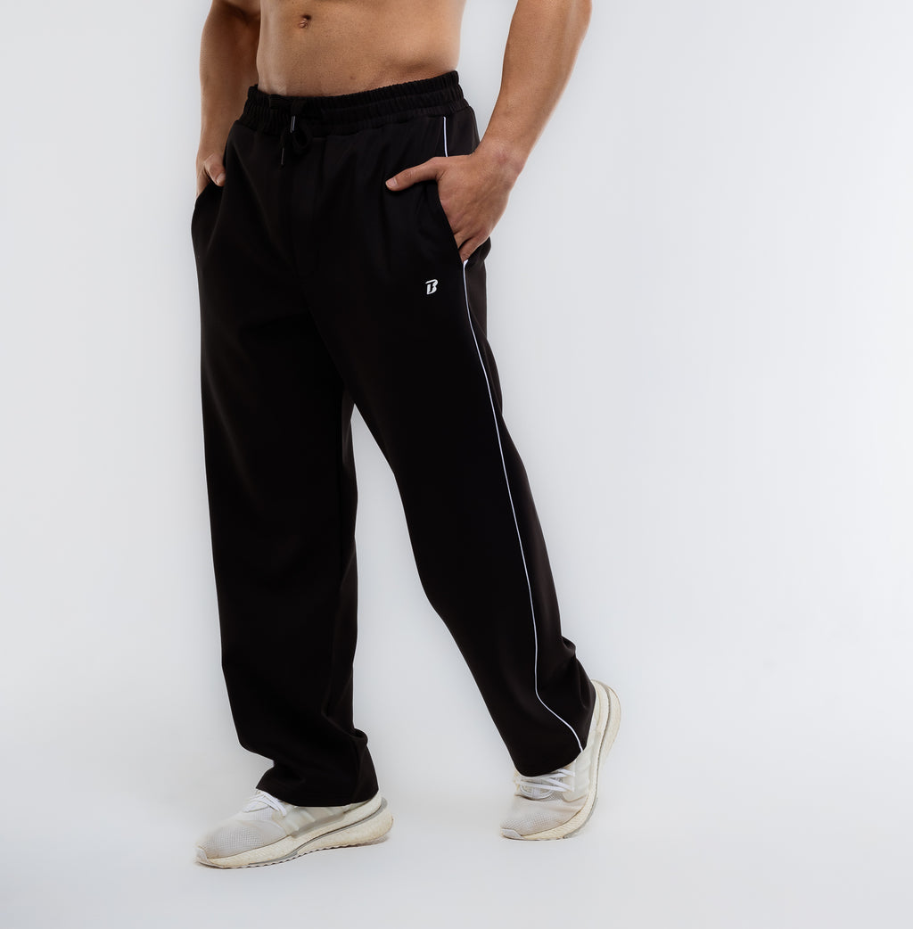 Unisex-Prime Wide leg Pants #147 - BLACK