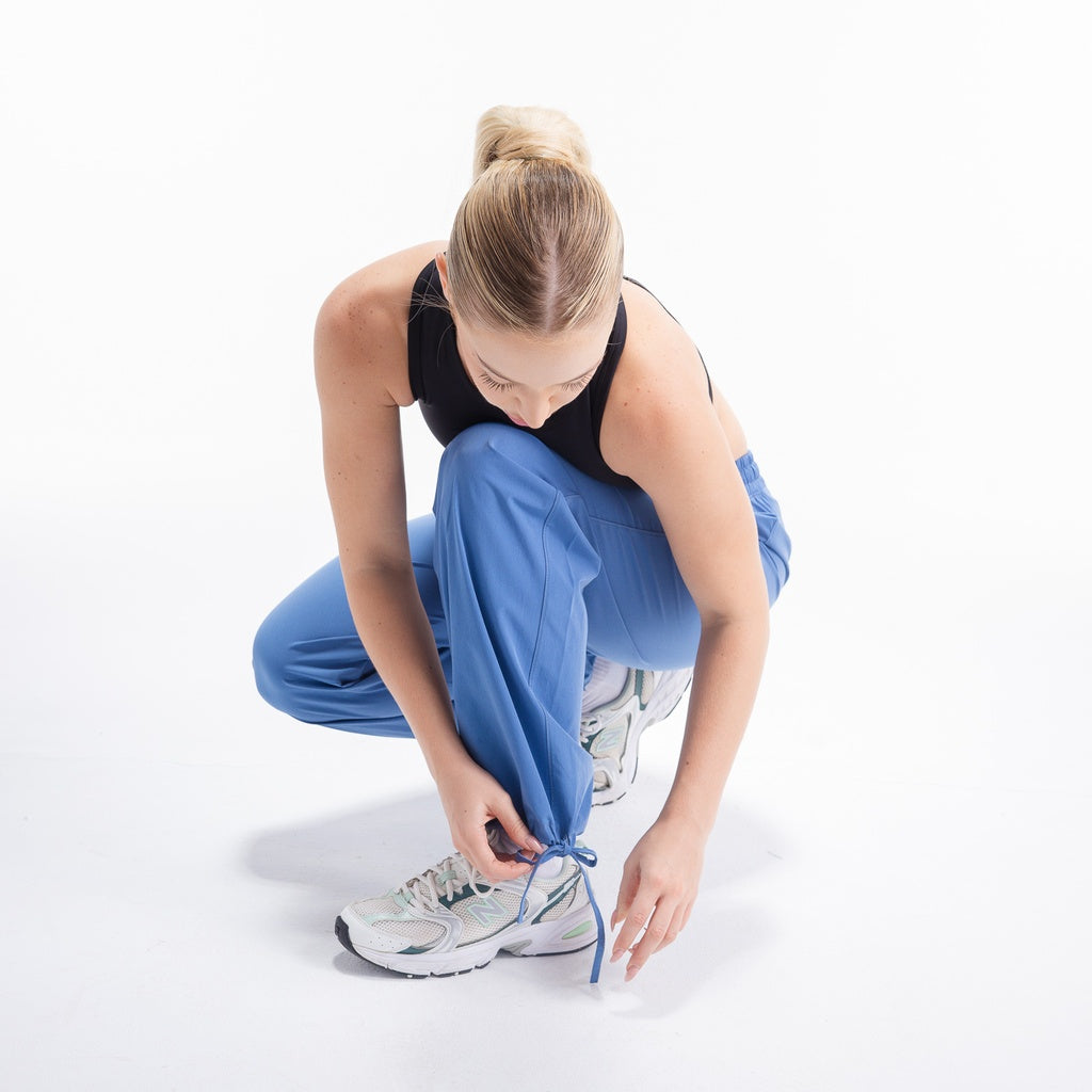 Women STRIVE Flexi wide leg Pants #132 - LIGHT BLUE