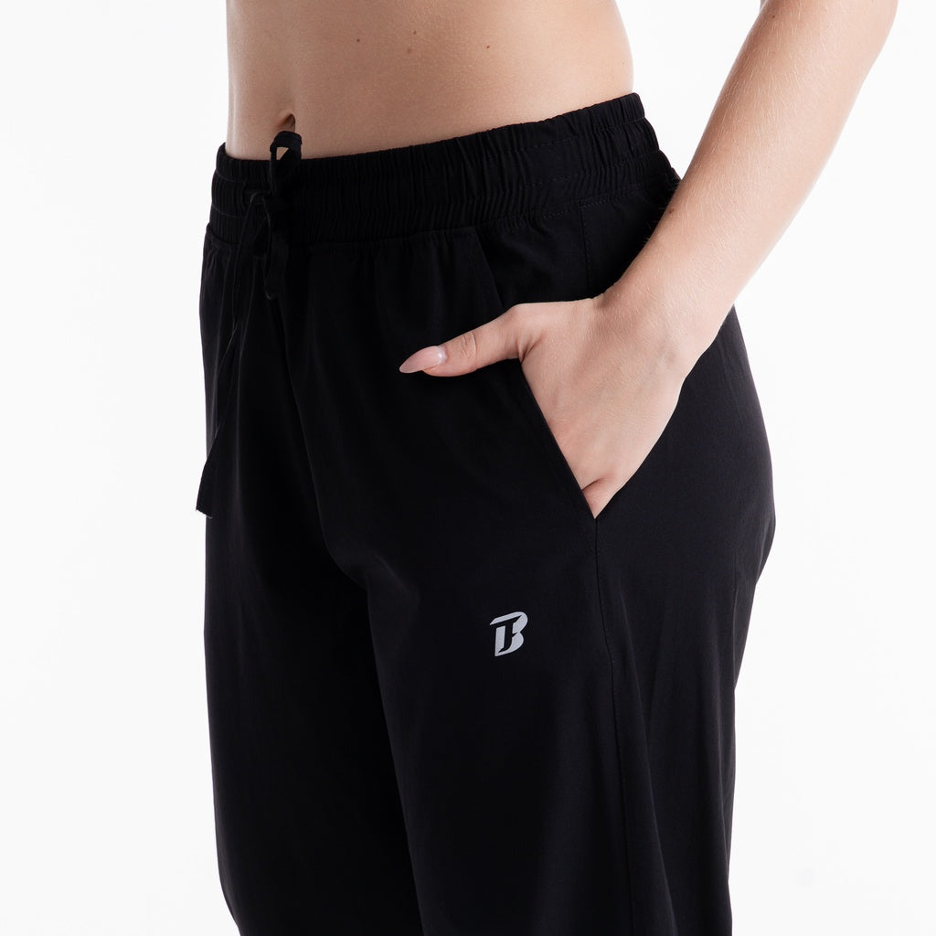 Women STRIVE Flexi wide leg Pants #132 - BLACK