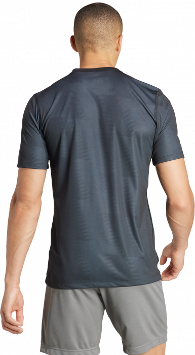 DOUBLE FACE T-SHIRT  BLACK