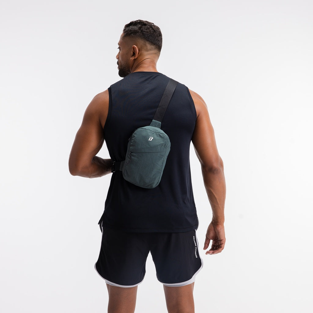 Unisex STRIVE cross bag #194 - DARK GREEN