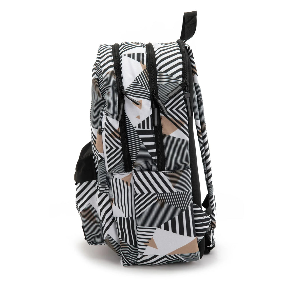 Geometric Daypack with 2 pockets 24L (Includes Laptop Compartment)