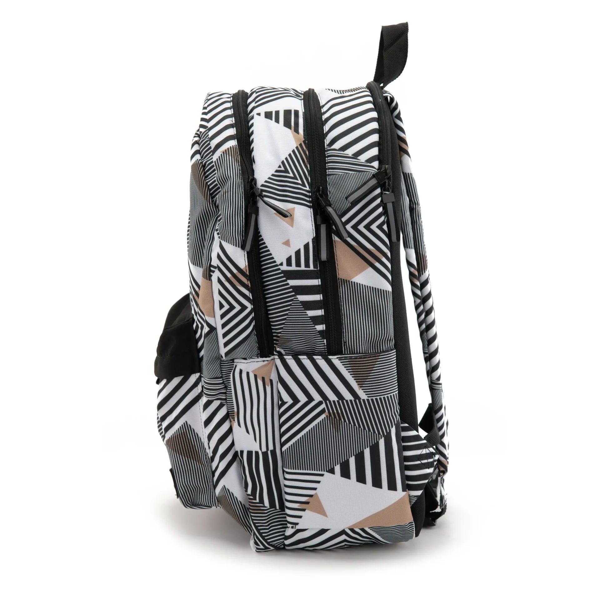 Geometric Daypack with 2 pockets 24L (Includes Laptop Compartment)
