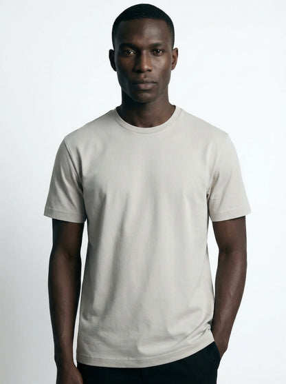 TAUPE SLIM BASICT-SHIRT S26N