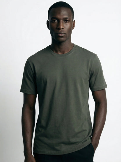 TAUPE SLIM BASICT-SHIRT S26N