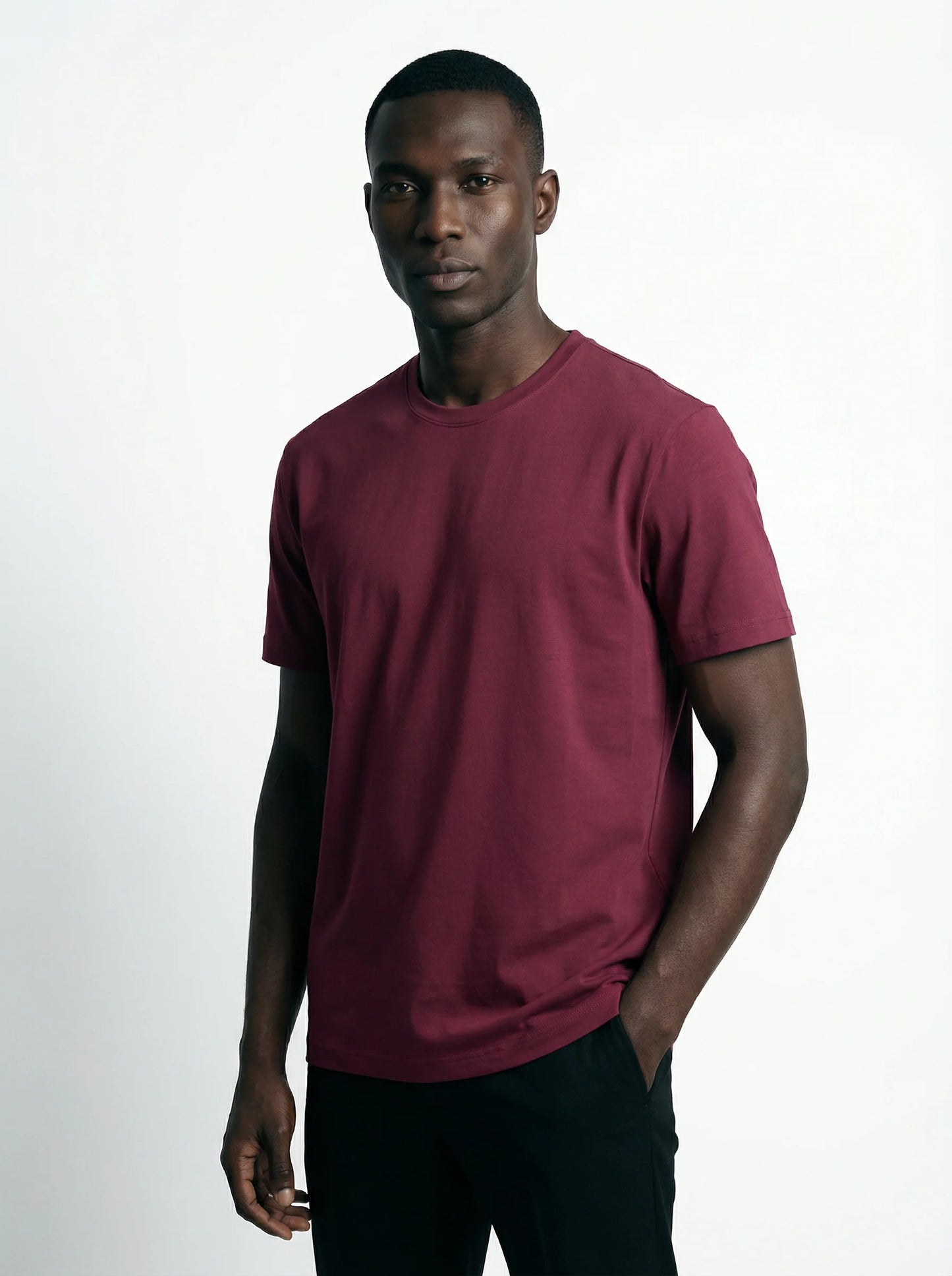 TAUPE SLIM BASICT-SHIRT S26N