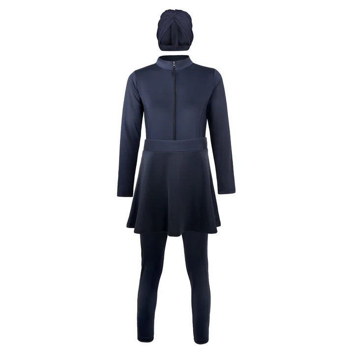 ACTIV BASIC SWIM BURKINI*3 - BLACK